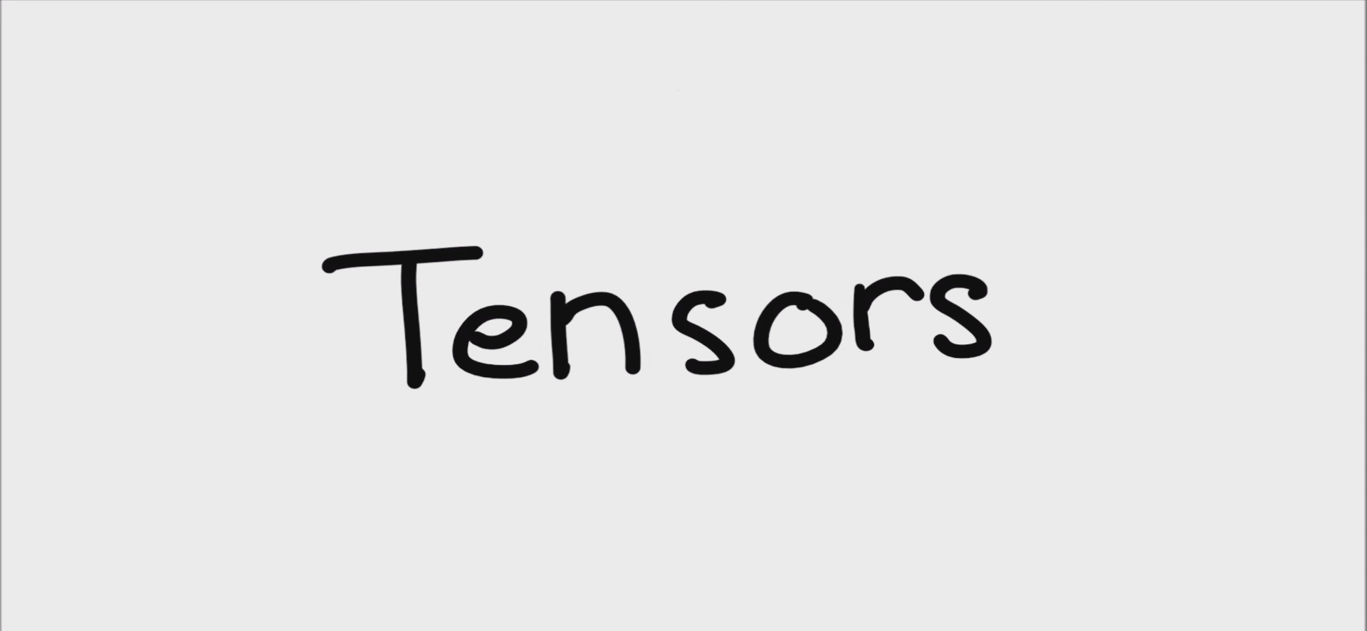 Тензоры для начинающих 0: Определение тензора смотреть онлайн