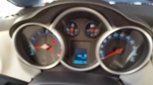 Временное отключение скандинавского света на Шевроле Круз