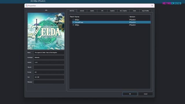 Using Mods, Patches & Add-ons In Nintendo Switch Games On YUZU & RYUJINX