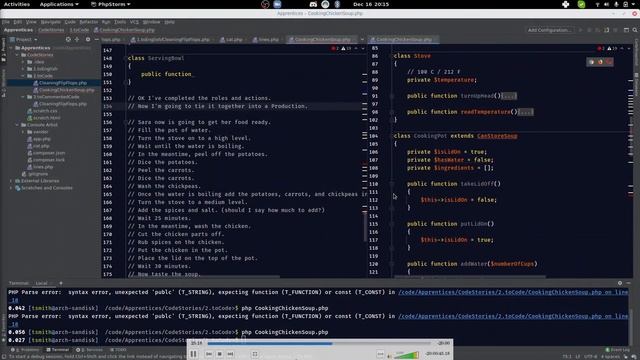 Coding Stories: Cooking Chicken Soup in PHP смотреть онлайн