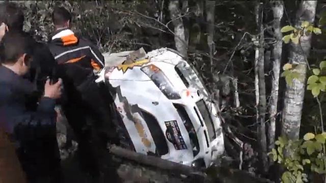 Rally Tuapse-2011. SS3 Crash