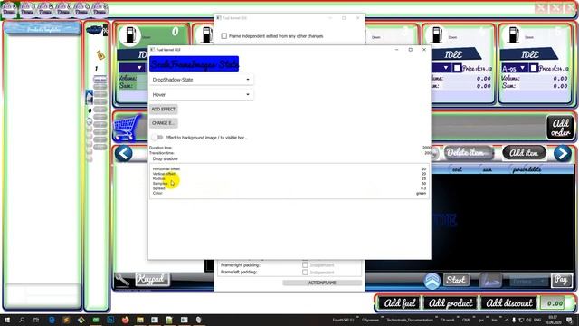 Добавление графических эффектов к кнопкам(фреймам) и их стилизация,написано на C++ Qt QML Javascrip смотреть онлайн