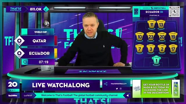 GOLDBRIDGE Best Bits | Qatar 0-2 Ecuador | WORLD CUP смотреть онлайн