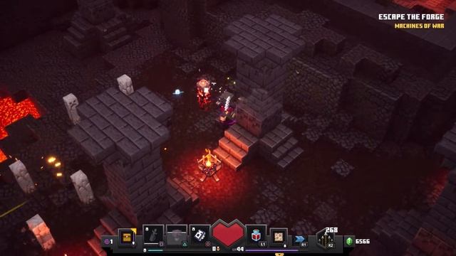 MC Dungeons Fiery Forge: MAX DIFFICULTY CHALLENGE - Spyder Ninja Gaming смотреть онлайн