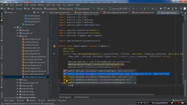 Android Studio - Adding web view into our Application to load data online tutorial #8 смотреть онлайн