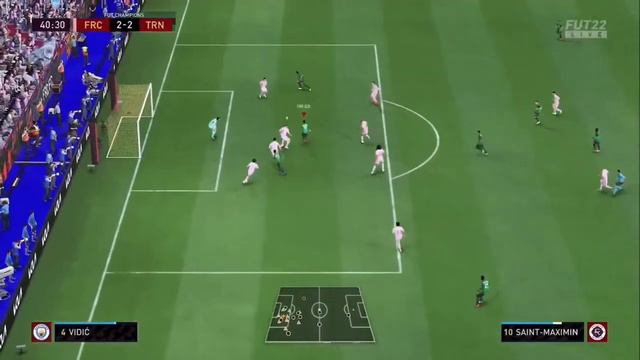 Best attack in fifa 22!? CHAMPS 99 Dembele, 98 Neyamr, and 97 Saint max смотреть онлайн