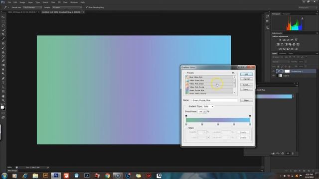 Gradiant Map Adjustment Layer - Photoshop (മലയാളം) смотреть онлайн