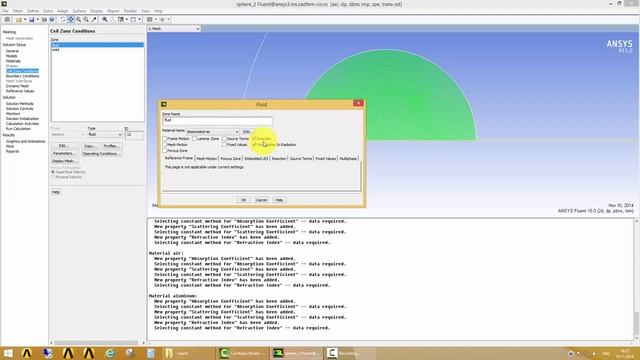 Моделировние обтекания сферы гиперзвуковым потоком в Ansys Fluent смотреть онлайн