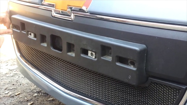 Накладка на решетку Aveo