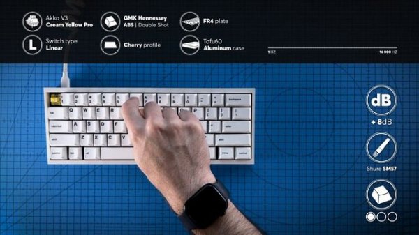 Akko V3 Cream Yellow Pro Switch Sound Test and Review | Even better!