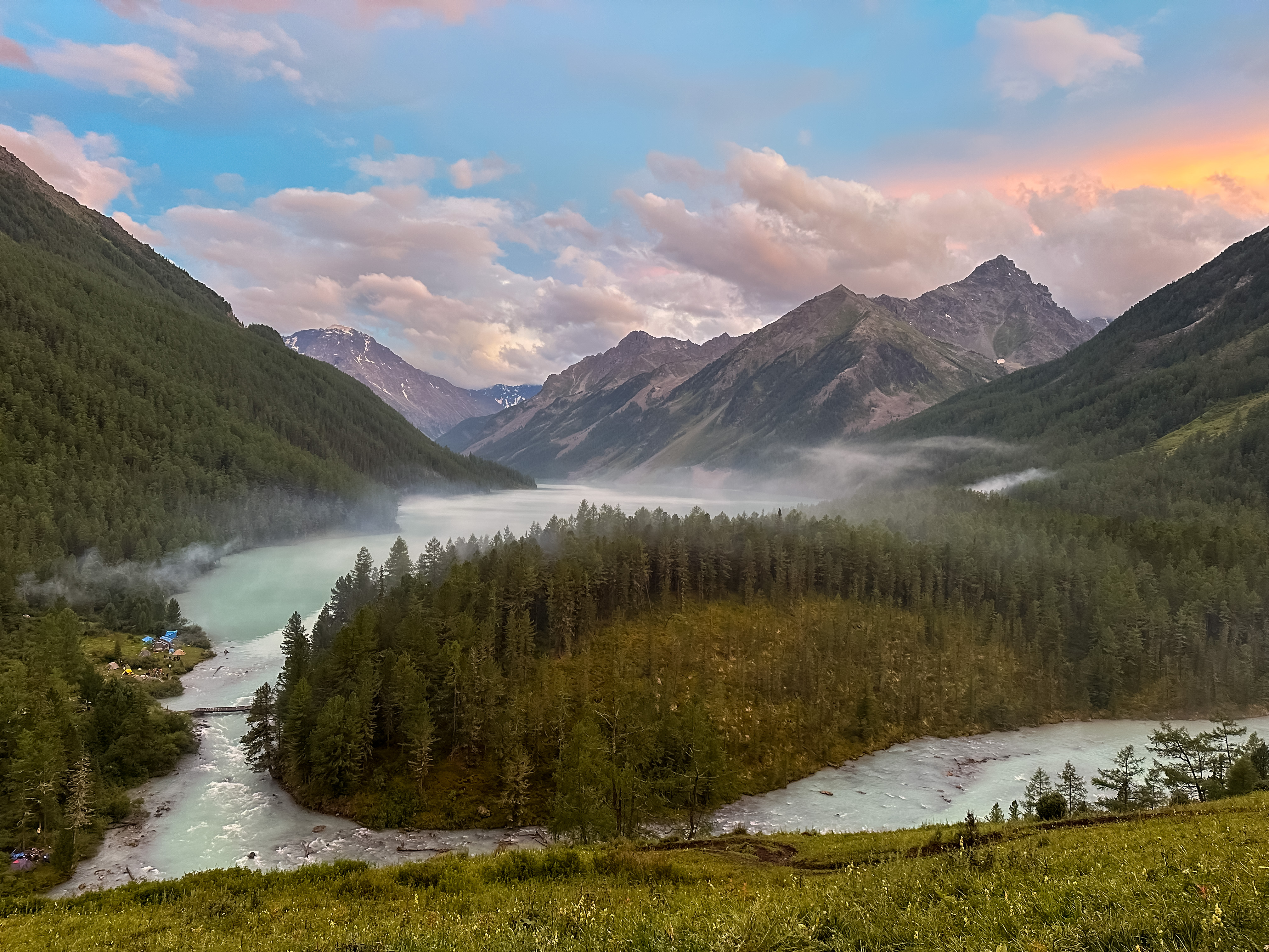 Husky WhiteWater Team - Пешеводный поход по рекам Катунь, Кучерла, Аккем.