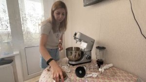 Тесто, фарш и молочный коктейль на планетарном миксере «3 в 1» Kitfort КТ-1371 #китфорт #kitfort