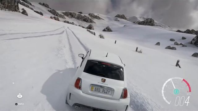 Blizzard Mountain Fiat 500 Abarth FAIL смотреть онлайн
