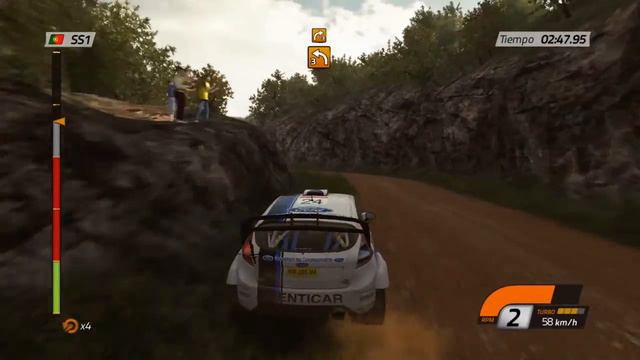 WRC 4 PC GTX560TI GAMEPLAY смотреть онлайн