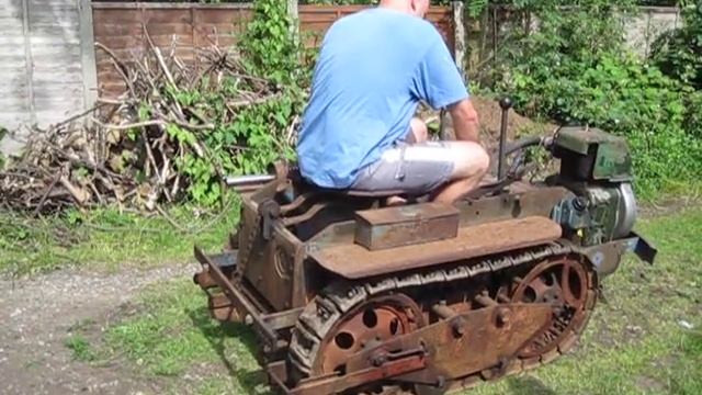 RANSOMES MG40 CRAWLER TRACTOR FIRST RUN IN 42 YEARS, by METAMORPHICWONDERS смотреть онлайн