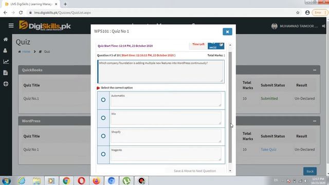 Wordpress Quiz No.1 Solution Batch-8 Digiskills 2020 смотреть онлайн