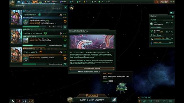 Stellaris Plantoids Campaign Walkthrough - Episode 1 смотреть онлайн