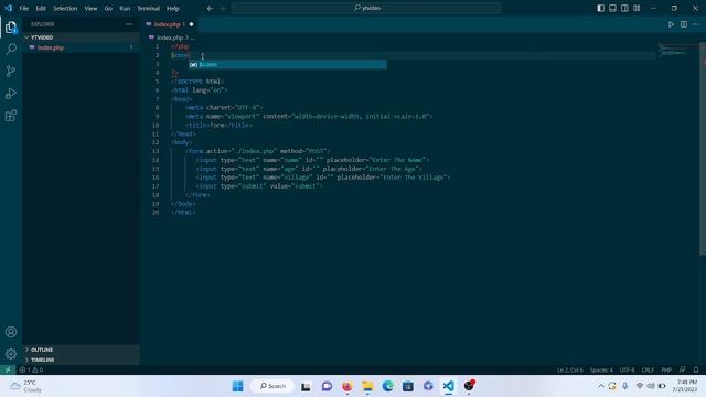 How To Insert form data in php | Full Concept Cleared | Easy Way смотреть онлайн