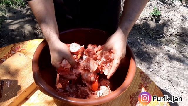 КАВКАЗСКИЙ ШАШЛЫК из КУРИНЫХ БЕДРЫШЕК (3 серия) у Фурката | Бухороча ТОВУК ШАШЛЫК смотреть онлайн