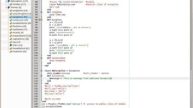 Ruby On Rails Часть 5. Шпаргалка по языку ruby. Бросаем исключения смотреть онлайн