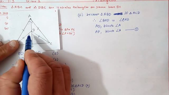 Chapter:7 Ex.7.3 (Q.1) Triangles | Ncert Maths Class 9 | Cbse. смотреть онлайн
