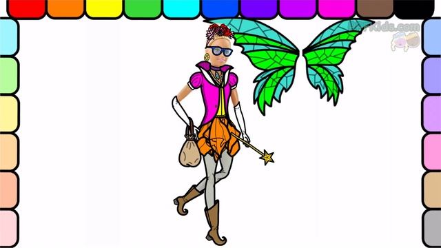 Play Dress Up With Barbie | Barbie Is A Fairy Princess | Learn Names Of Colors And Clothes смотреть онлайн