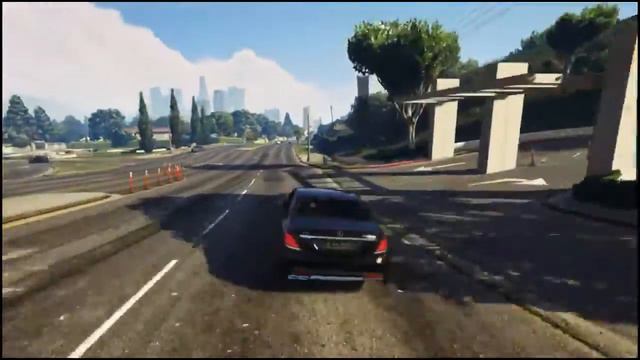 GTA V | Mercedes-Benz S63 AMG (W222) | Drive new смотреть онлайн