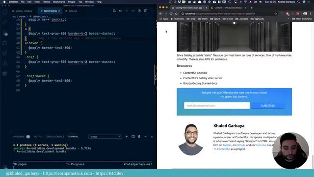 Live Stream - Working on restyling my website using tailwindcss смотреть онлайн