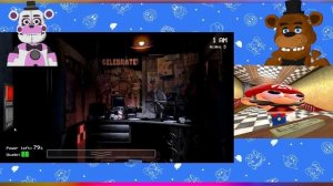 Freddy and Funtime Freddy REACT to SMG4: Mario Plays Five Nights At Freddy's