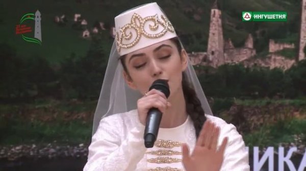 Ингуши празднуют 25-летие Республики Ингушетия в Новосибирске