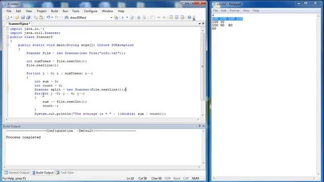 Scanner Class 3 Part 4: Reading Text Files (Java) смотреть онлайн