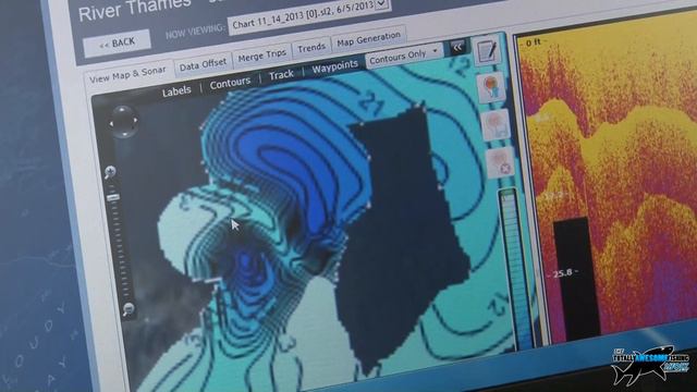 How to make your own fishing chart using Insight Genesis - Totally Awesome Fishing Show смотреть онлайн