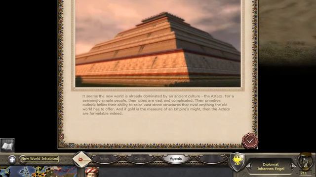Total War Medieval 2 Discovering The Aztec