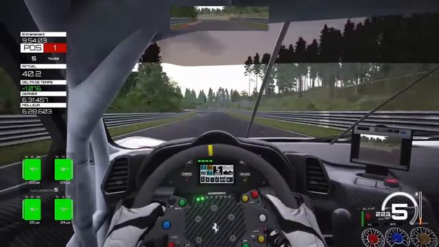 [Assetto Corsa] Cruise Green Hell 458GT2 смотреть онлайн