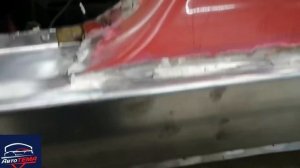 Замена порогов Лифан Бриз проект часть 2