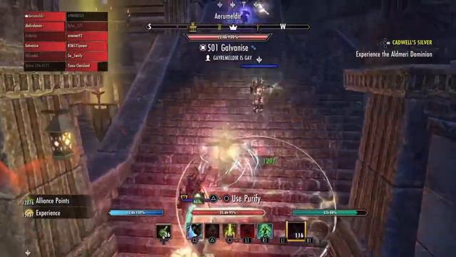 Eso scythe vs AD outpost смотреть онлайн