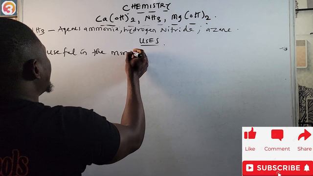 JAMB Chemistry 2024 EP 51 - USES of Bases (Ca(OH)2, NH3 and Mg(OH)2 + Likely Exam Questions смотреть онлайн