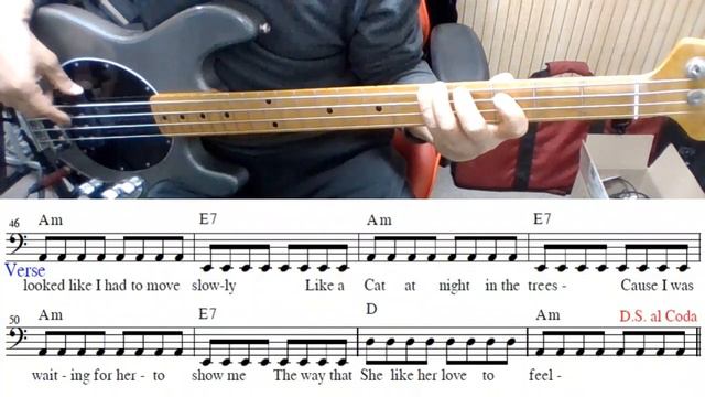 Bass Cover - Ebony Eyes (Bob Welch) смотреть онлайн