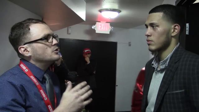 David Benavidez First thing you feel is power I've learned that from Golovkin смотреть онлайн