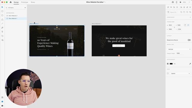 Parallax Animation In Adobe XD