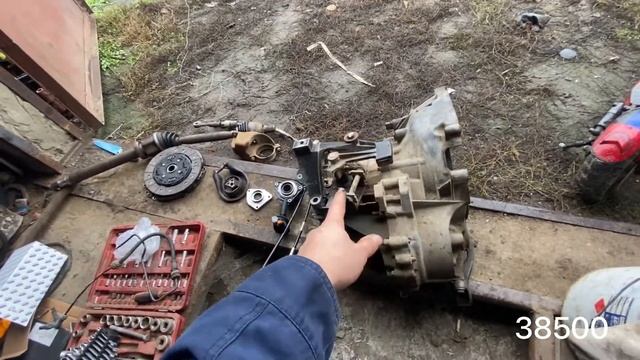 #fordfocus Замена коробки на Форд Фокус 2 MTX75