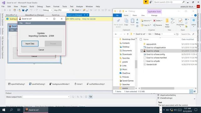 Excel to VCF converter смотреть онлайн