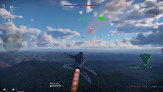 Reaction to R-60 missile first time use смотреть онлайн