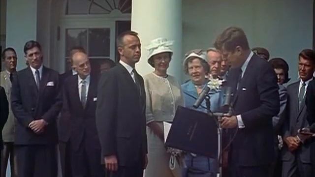 May 8, 1961 - President John F. Kennedy's Remarks to Astronaut Alan B. Shepard смотреть онлайн
