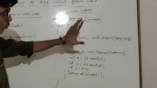 How to take input from user easily in Java || with live online coding example смотреть онлайн