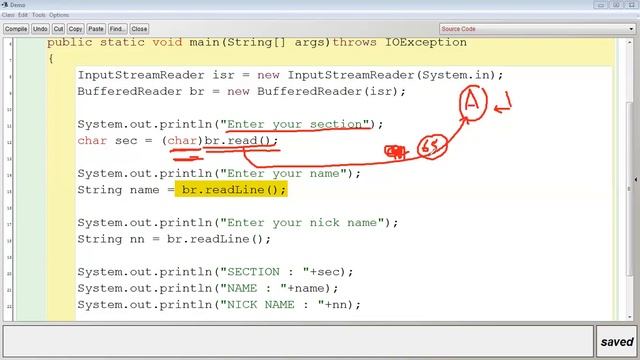Taking Character Inputs Using Scanner or BufferedReader смотреть онлайн