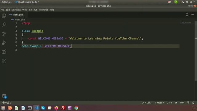 What is Constants | How to use Constant | Object Oriented Concept | Advance PHP Tutorial смотреть онлайн