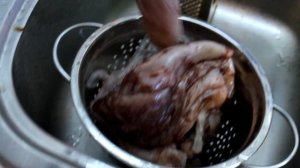 Кальмар с макаронами. Быстро и питательно!
