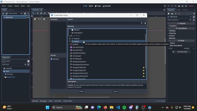 Godot 4.0 -2 : Mengenal Node dan Scene смотреть онлайн