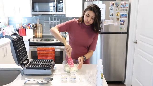 Recipe - 64 | Cottage Cheese Waffles (Paneer Waffles)